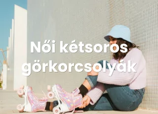 Női kétsoros görkorcsolyák